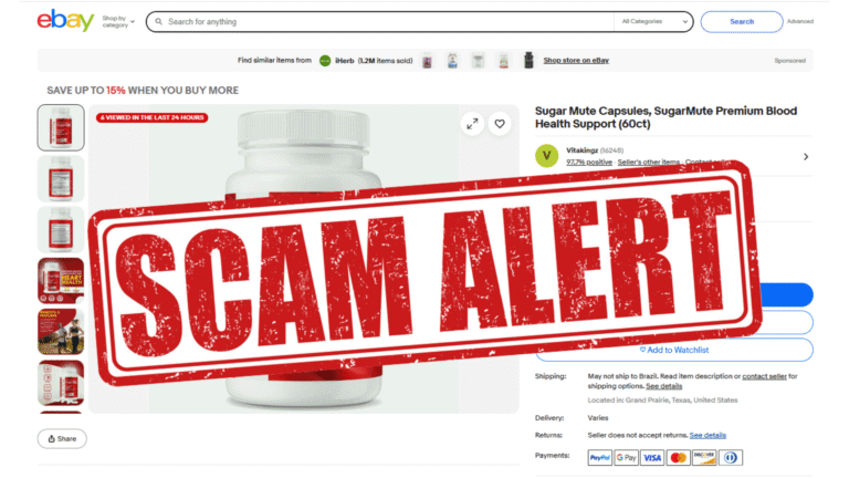 SugarMute – Natural Blood Sugar Support Supplement